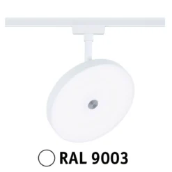 Paulmann 94896 URail LED Schienenspot Hildor 3-Step-Dim 4000K Signalweiß RAL 9003