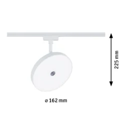 Paulmann 96794 URail LED Schienenspot Hildor 4000K dimmbar 230V Weiss
