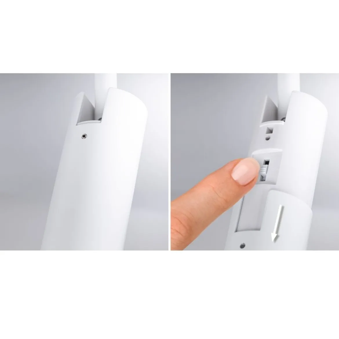 Paulmann 93140 URail LED Schienenspot Tubo 3-Step-Dim 2700-4000K Signalweiß RAL 9003