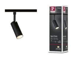 Paulmann 93145 URail LED Schienenspot Tubo 2700-4000K Schwarz matt