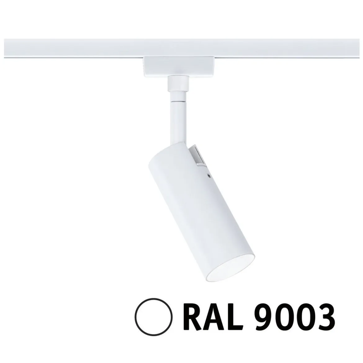 Paulmann 94890 URail LED Schienenspot Tubo 3-Step-Dim 4000K Signalweiß RAL 9003