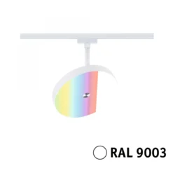 Paulmann 95689 URail LED Spot Hildor Zigbee RGBW 230V Signalweiß