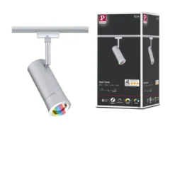 Paulmann 95691 URail LED Spot Tarie Zigbee RGBW 230V Chrom matt dimmbar