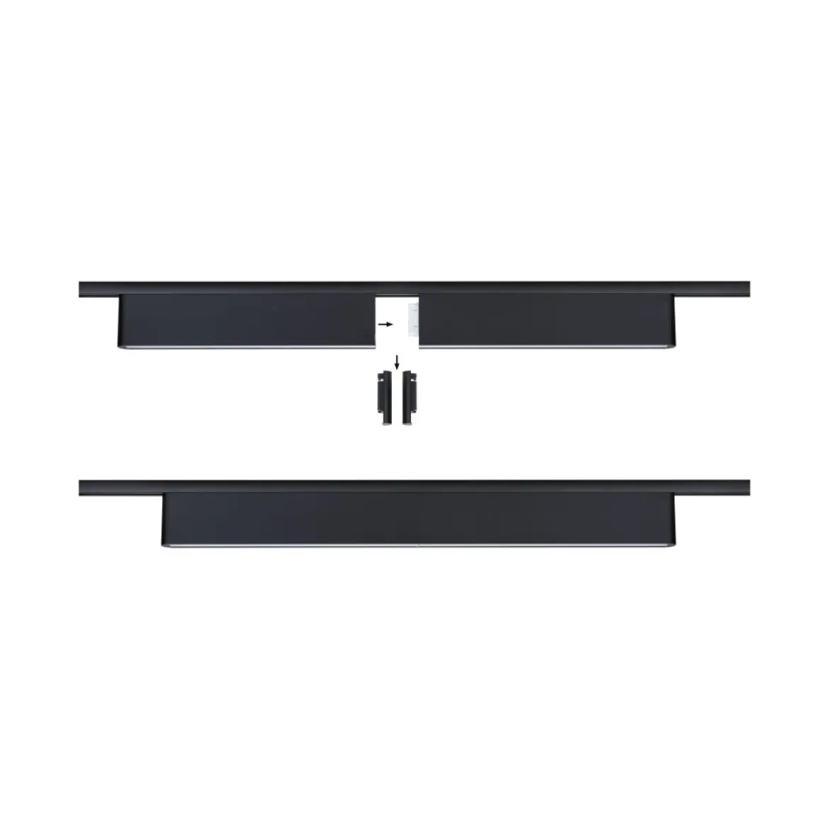 Paulmann 95709 URail Lightbar Ceris Schwarz matt 3000K 3-Step-Dim