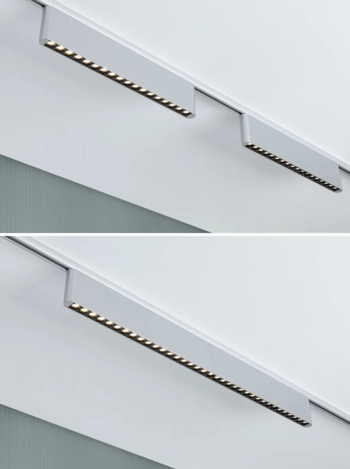 Paulmann 95717 URail Lightbar Zelos Chrom matt 3000K 3-Step-Dim