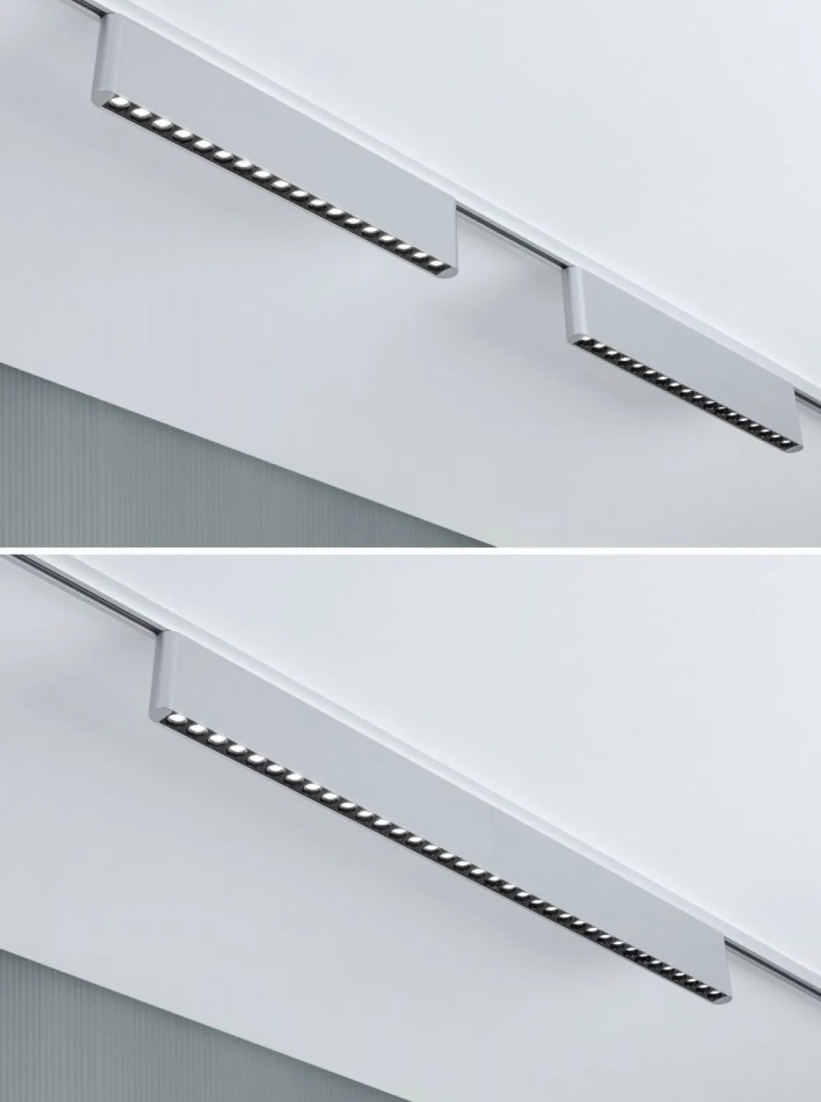 Paulmann 95718 URail Lightbar Zelos Chrom matt 4000K 3-Step-Dim