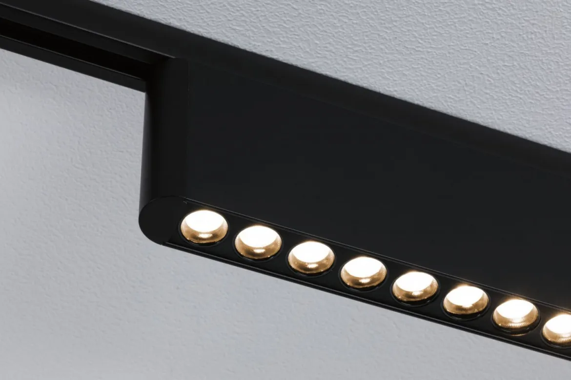 Paulmann 95715 URail Lightbar Zelos Schwarz matt 3000K 3-Step-Dim