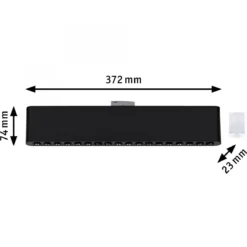 Paulmann 95716 URail Lightbar Zelos Schwarz matt 4000K 3-Step-Dim