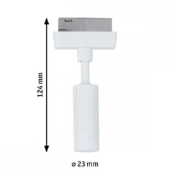 Paulmann 95655 URail Pendel Adapter Universal Signalweiß RAL 9003