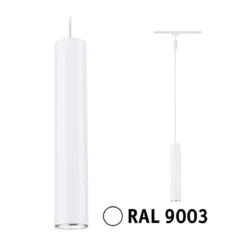 Paulmann 94888 URail Pendel Catalejo max. 10W GU10 230V Signalweiß RAL 9003
