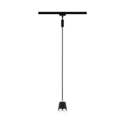 Paulmann 95630 URail Pendel Cone max.10W GU10 230V Schwarz matt