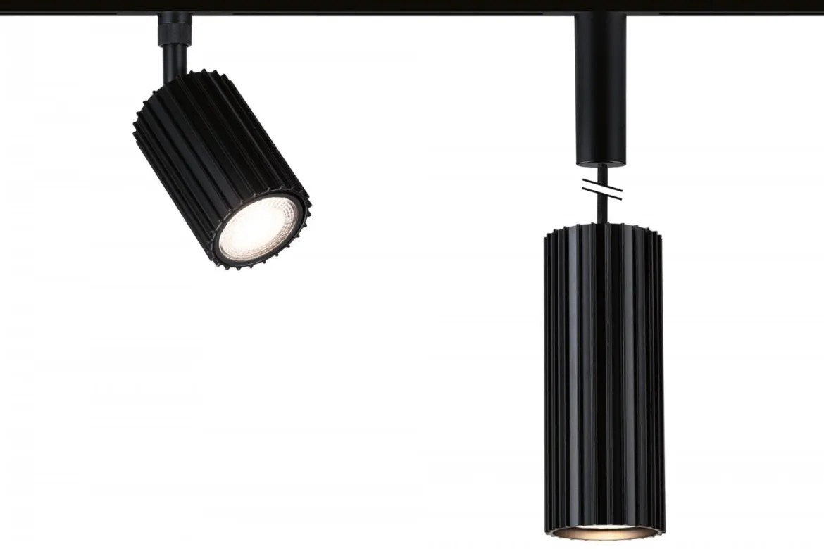 Paulmann 93146 URail Pendel Lirena Schwarz max.10W GU10