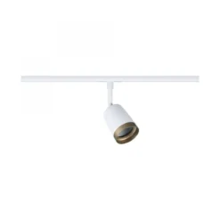 Paulmann 93136 URail Schienenspot Cover GU10 max. 10W 230V Signalweiß Gold matt