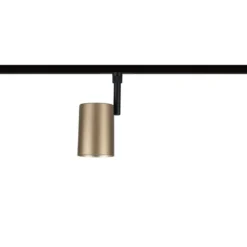 Paulmann 94917 URail Schienenspot Luxe GU10 max. 10W 230V Gold matt Schwarz matt