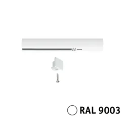 Paulmann 95642 URail Schienensystem Einspeisung Ende 230V Signalweiß RAL 9003