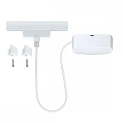Paulmann 95644 URail Schienensystem Einspeisung Kabel 1m Signalweiß RAL 9003