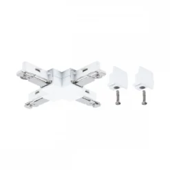 Paulmann 95648 URail Schienensystem X-Verbinder 230V Signalweiß RAL 9003