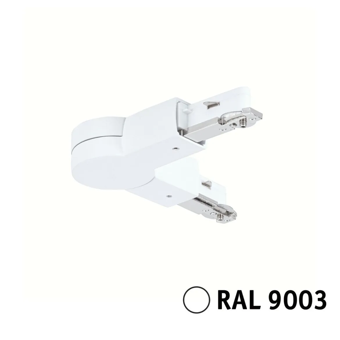 Paulmann 95649 URail Schienensystem Gelenk-Verbinder Signalweiß RAL 9003