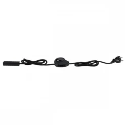 Paulmann 95660 URail Schienensystem Einspeisung Kabel mit Schalter 2m Schwarz matt