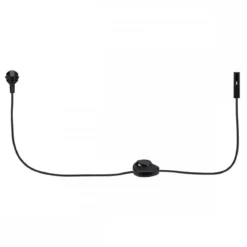 Paulmann 95660 URail Schienensystem Einspeisung Kabel mit Schalter 2m Schwarz matt