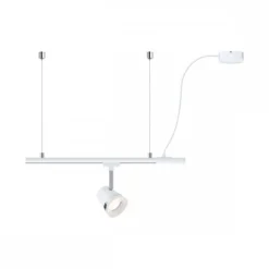 Paulmann 95645 URail Schienensystem Einspeisung Kabel 2m Signalweiß RAL 9003