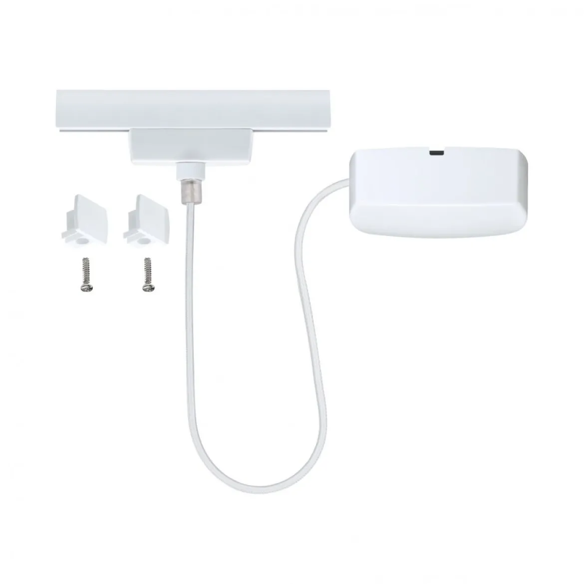 Paulmann 95671 URail Smart Home ZigBee Kabel-Einspeisung max. 100W Signalweiß RAL 9003