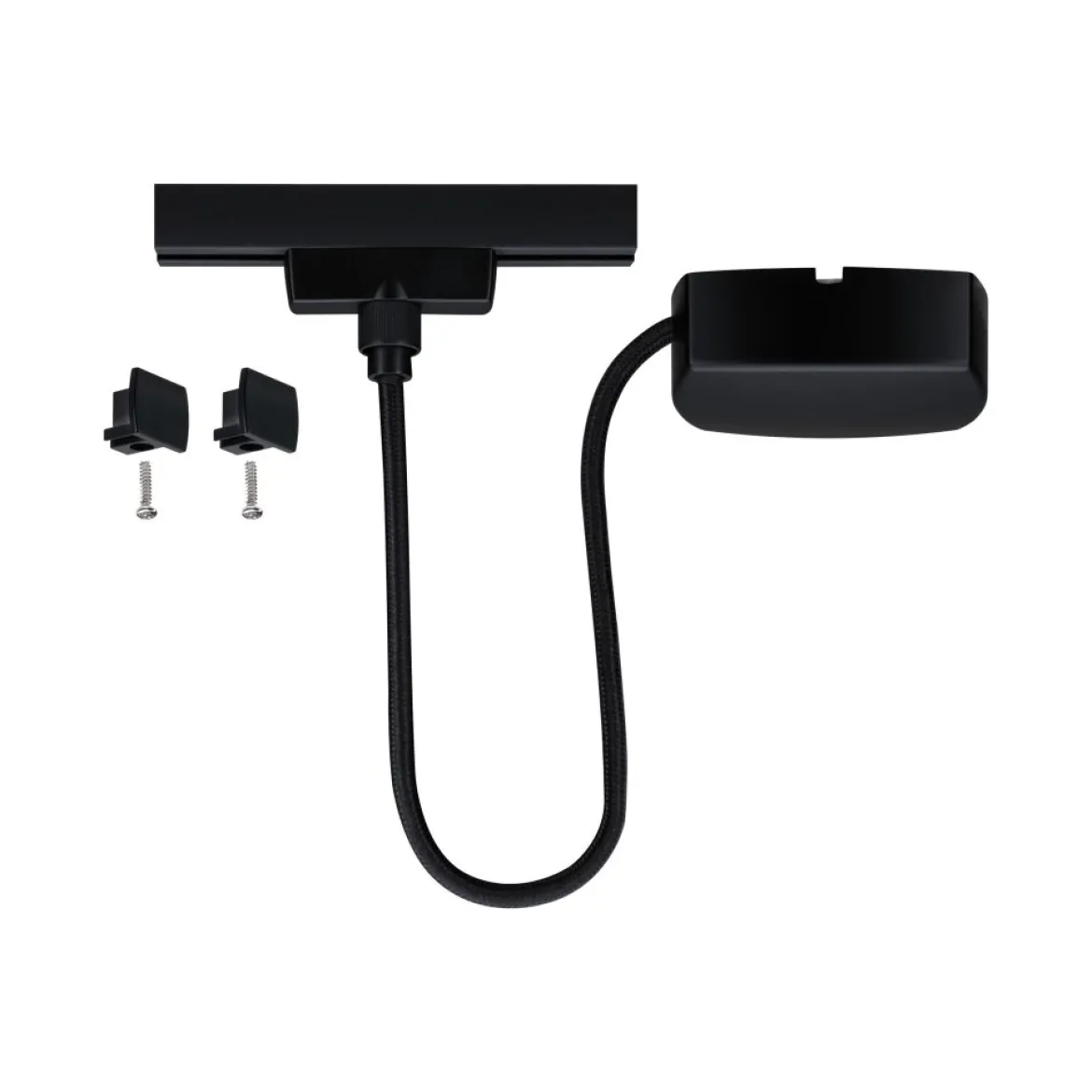 Paulmann 95672 URail Smart Home ZigBee Kabel-Einspeisung max. 100W Schwarz matt