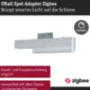 Paulmann 95676 URail Zubehör Smart Home ZigBee Schienenadapter max. 20W Chrom matt