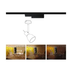 Paulmann 95678 URail Zubehör Smart Home ZigBee Schienenadapter max. 20W Schwarz matt
