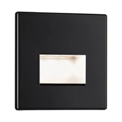 Paulmann 93094 Wandeinbauleuchte LED Edge 80x5mm Schwarz 2700K
