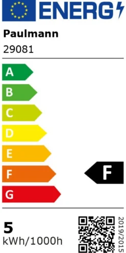 Paulmann 29081 White Lampion Filament 230V LED Globe G125 E27 3000K dimmbar weiß