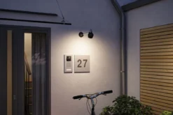 Paulmann 94773 Zigbee LED Außenwandleuchte Kikolo RGBW Anthrazit IP65 230V