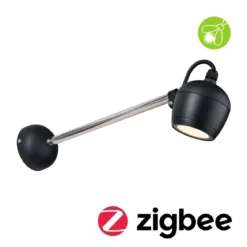 Paulmann 94772 Zigbee LED Außenwandleuchte Kikolo insektenfreundlich Anthrazit 230V
