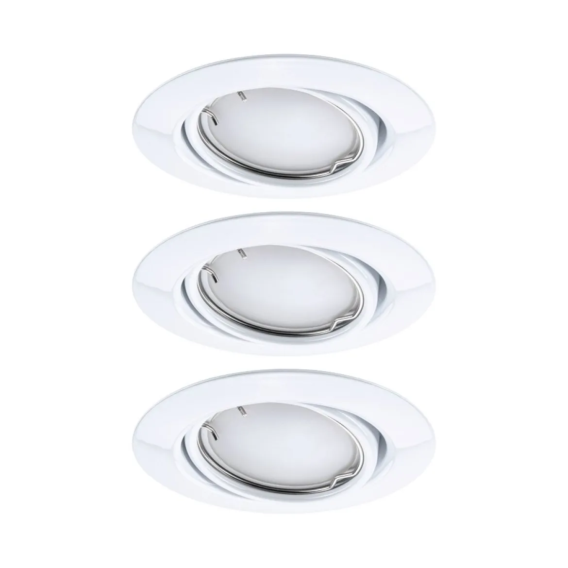 Paulmann 92463 Zigbee LED Einbauleuchte Base Coin Basisset Weiß 3000K