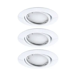 Paulmann 92466 Zigbee LED Einbauleuchte Base Coin Basisset RGBW 3000K Weiß