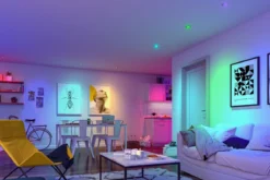 Paulmann 92467 Zigbee LED Einbauleuchte Base Coin Basisset RGBW Eisen 3000K