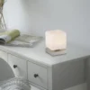 Paul Neuhaus 4036-55 Dadoa Tischleuchte silberfarbig Touchdimmer