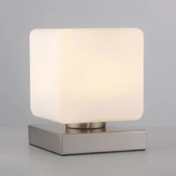 Paul Neuhaus 4036-55 Dadoa Tischleuchte silberfarbig Touchdimmer