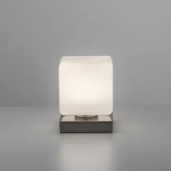Paul Neuhaus 4036-55 Dadoa Tischleuchte silberfarbig Touchdimmer