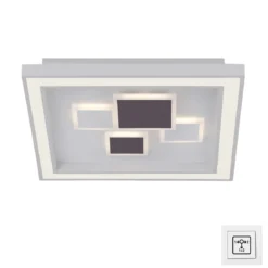 Paul Neuhaus 6283-16 ELIZA Deckenleuchte weiss quadratisch