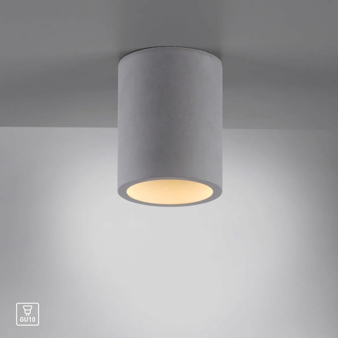 Paul Neuhaus 6160-22 ETON Deckenleuchte beton rund