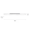 Paul Neuhaus 8123-17 FLAG LED-Panel rechteckig 120x10cm chrom CCT IP44