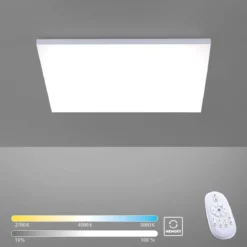 Paul Neuhaus 8492-16 FRAMELESS 62 Deckenleuchte weiss