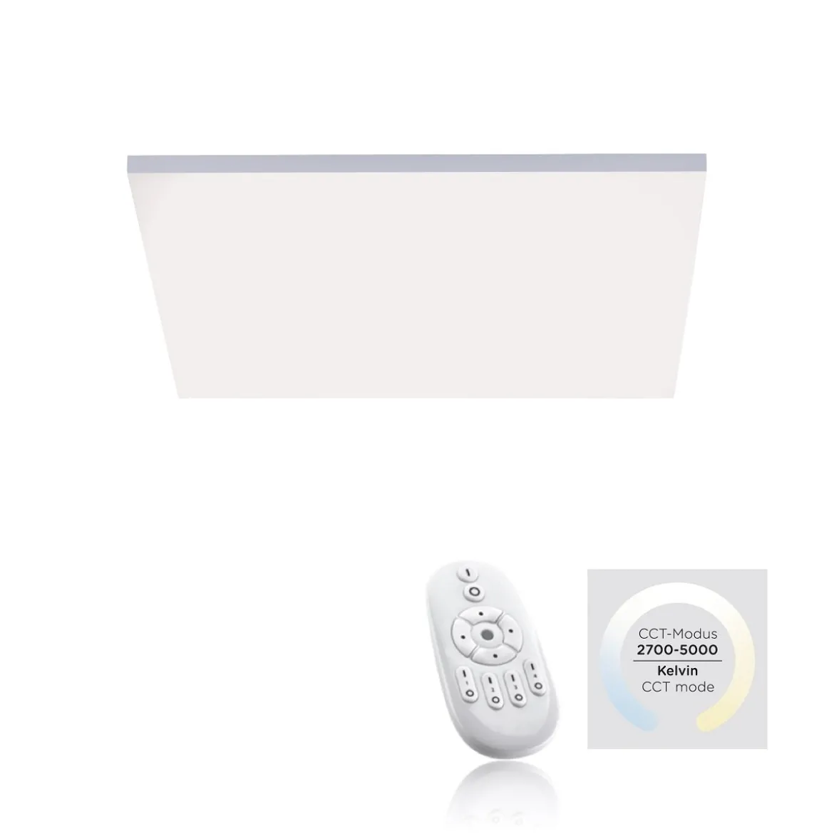 Paul Neuhaus 8492-16 FRAMELESS 62 Deckenleuchte weiss