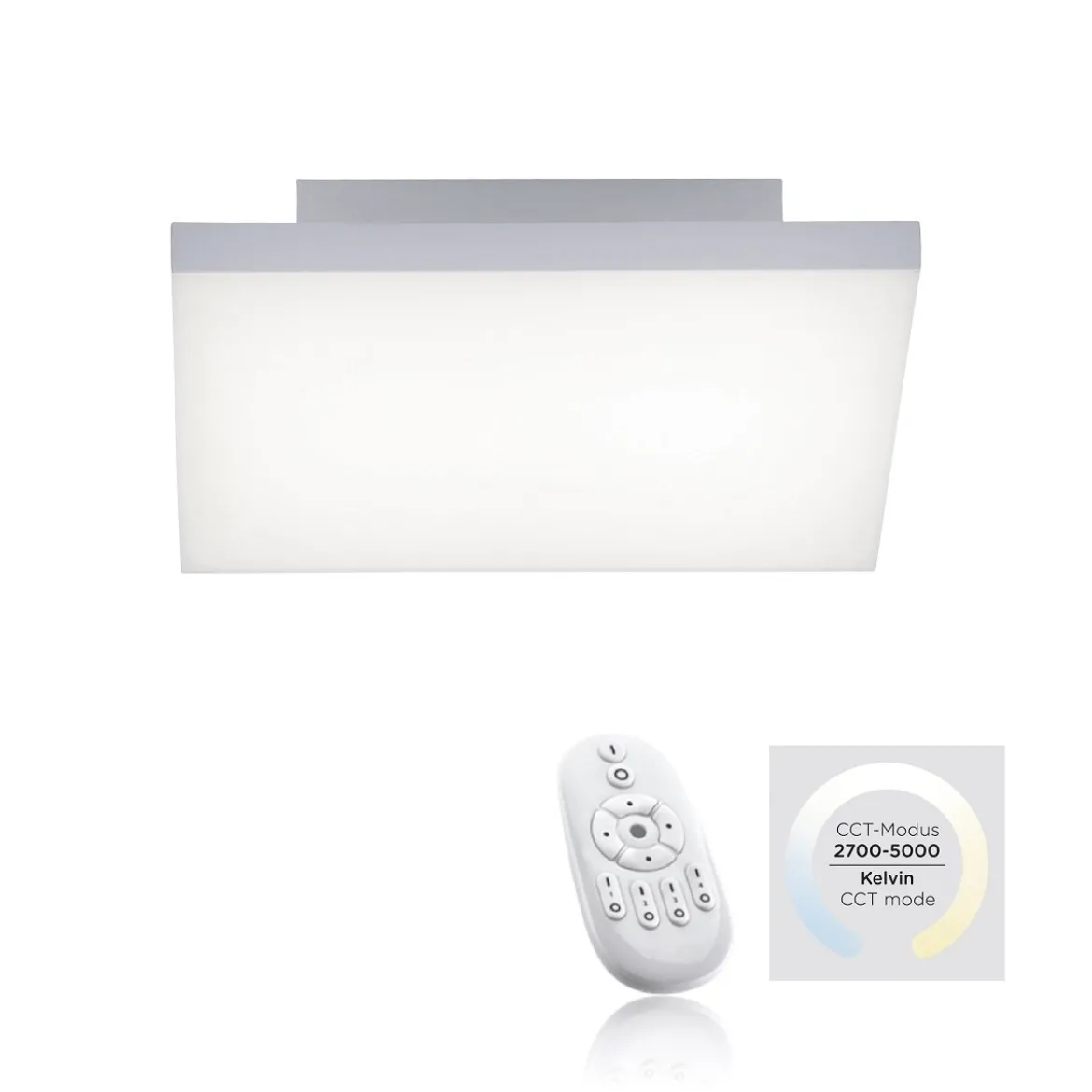 Paul Neuhaus 8490-16 FRAMELESS 30 Deckenleuchte weiss