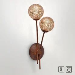 Paul Neuhaus 9032-48 GRETA Wandleuchte 2-flammig rost