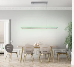 Paul Neuhaus 2050-95 HELIX Pendelleuchte aluminium
