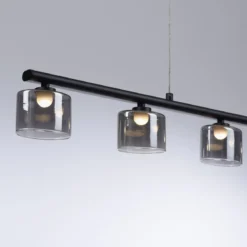 Paul Neuhaus 2209-18 HYDRA Pendelleuchte 5-flammig Schwarz höhenverstellbar