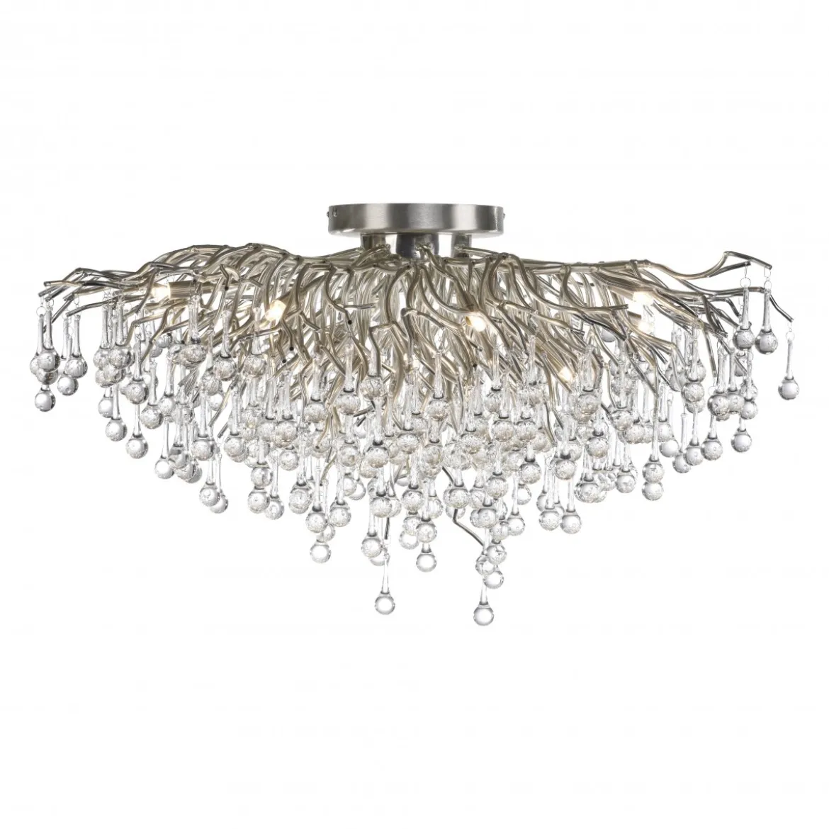Paul Neuhaus 8092-55 ICICLE Deckenleuchte stahl 14-flammig G9
