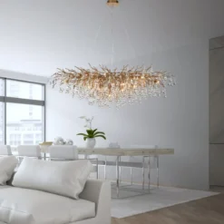 Paul Neuhaus 2031-11 ICICLE Kronleuchter altmessing 15-flammig G9
